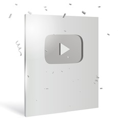 YouTube Silver Play Button